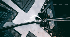 Desktop Screenshot of open-finance.cz
