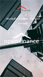 Mobile Screenshot of open-finance.cz